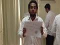 Students teaching English questions - Present Tense