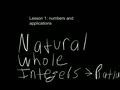Algebra 1 Lesson 1