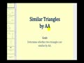 SimilarTrianglesAA