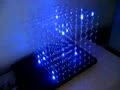 LED cube 8x8x8 demo