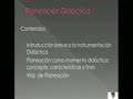 Planeación Didáctica 1