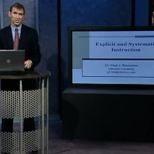 Explicit And Systematic Instruction