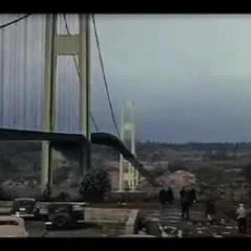 Galloping Gertie - The Tacoma Narrows Bridge