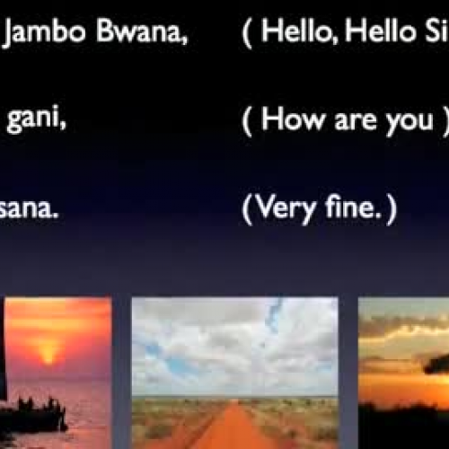 jambo bwana english lyrics
