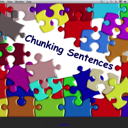 chunking-sentences