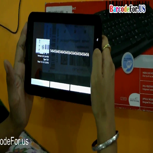 Scan barcode with android devices