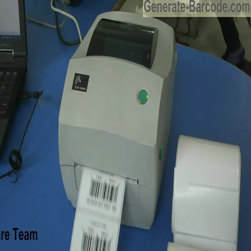 Learn how to change roll in thermal printer