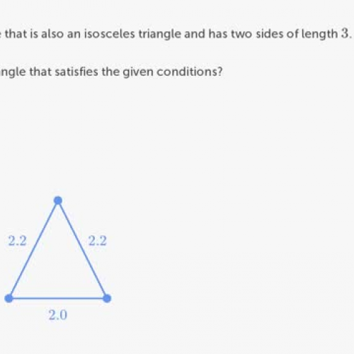 Construct a right isosceles triangle Geometry 7th grade Khan Academy