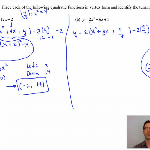 stretching parabolas and more completing the square homework answers