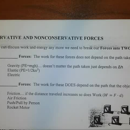 workdone by non conservative forces due to air pdf