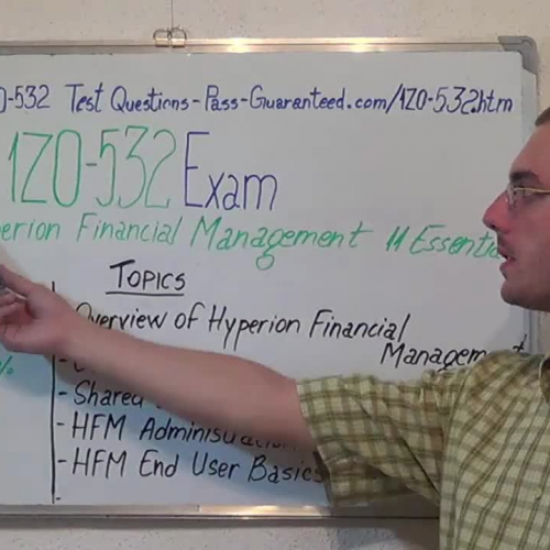 1Z0-532 – Practice Exam Test Questions Oracle