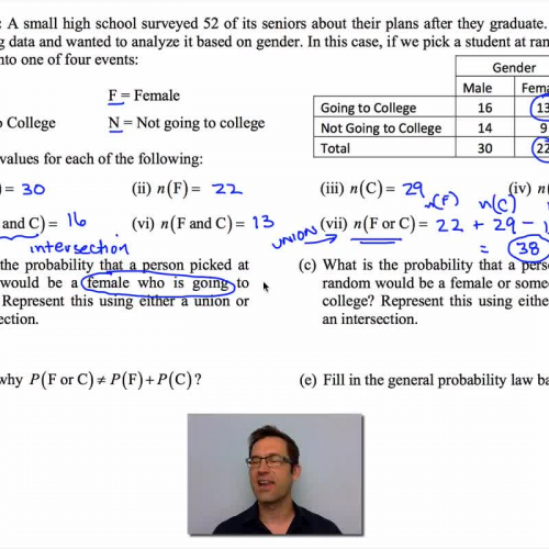 Common Core Algebra II Unit 12 Lesson 3 Adding Probabilities