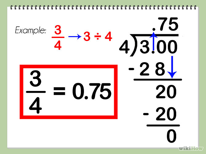 Convert Decimal To Fraction Converting Fractions To Decimals And