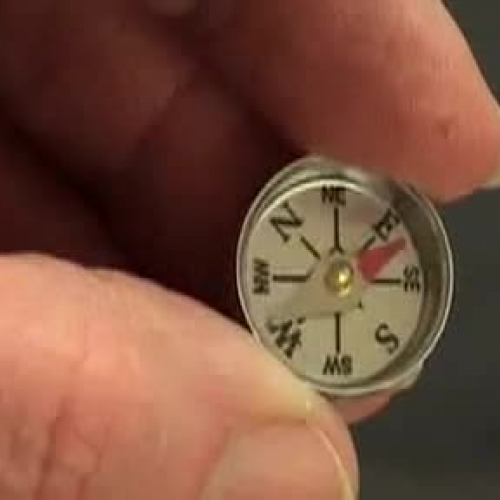 Using a simple compass