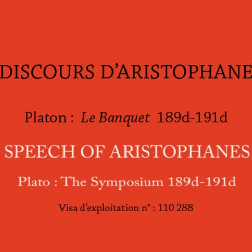 platos symposium aristophanes essays Plato’s symposium contains several fascinating histories of the nature of love describe in item either the history of love offered by aristophanes or socrates/diotima. platos symposium aristophanes essays Plato’s symposium contains several fascinating histories of the nature of love describe in item either the history of love offered by aristophanes or socrates/diotima.