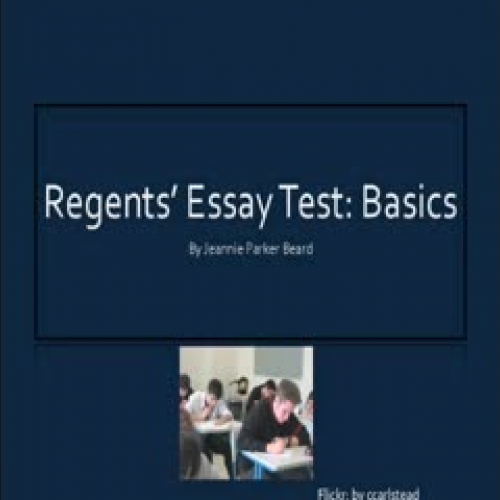 Essay basics