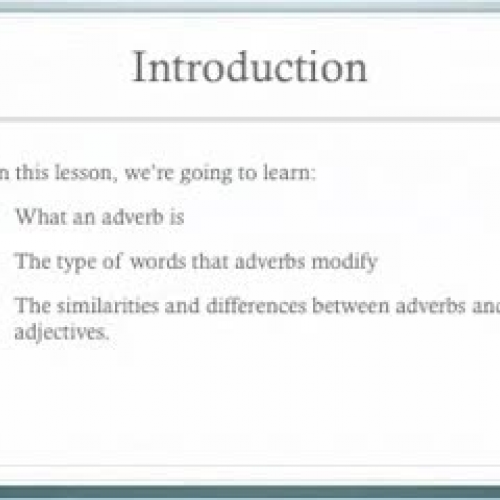 Introductory Adverb Examples – Commas and Introductory Elements – LQVE