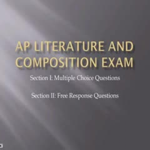 Ap Lit Exam Practice