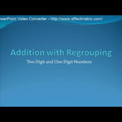 Addition with Regrouping