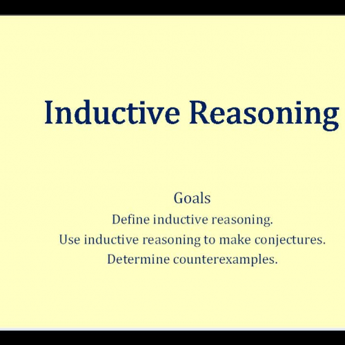 Reasoning Inductive