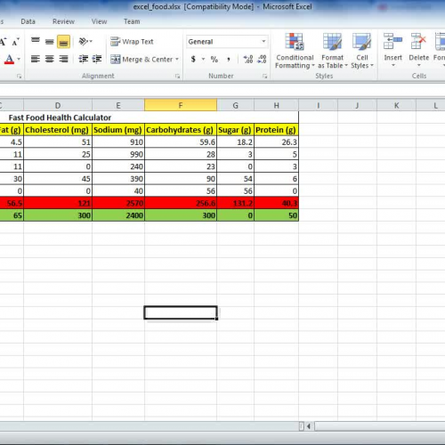 Excel homework assignment help