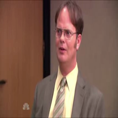 the office season 9 episode 7; teaching dwight active listening