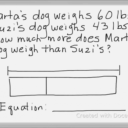 problem solving draw a picture and write an equation worksheet