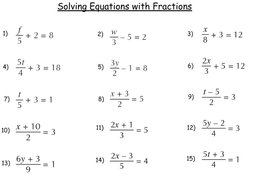 balancing chemistry gcse examples equations equations Equations linear 7th Solving Algebraic 6th worksheets Grade